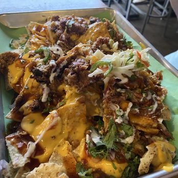 Que'd up 615 - Loaded nachos -Yum - Barbeque Near Me - Pleasant View, Tennessee