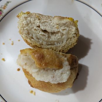 Marupo Eats - Pineapple Bun Interior - Bakeries Near Me - Ann Arbor, Michigan
