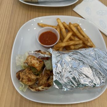 Olive's Mediterranean Grill - Chicken Shish Wrap - Coffee & Tea Near Me - Key West, Florida Olive's Mediterranean Grill - Chicken Shish Wrap - Coffee & Tea Near Me - Key West, Florida