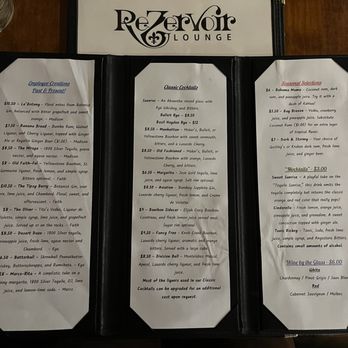 Rezervoir Lounge - Menu - Lounges Near Me - Grand Rapids, Michigan Rezervoir Lounge - Menu - Lounges Near Me - Grand Rapids, Michigan