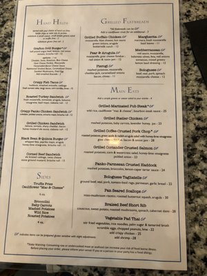 Menu photo 1 Grafton Grill North Grafton, MA Menu photo 1 Grafton Grill North Grafton, MA