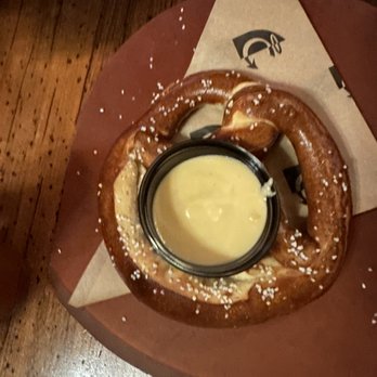 Congregation Brewery & Cocina - Pretzel with melted cheese - Pubs Near Me - Pasadena, California