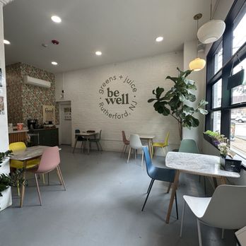 be well cafe - Inside seating - Juice Bars & Smoothies Near Me - Rutherford, New Jersey