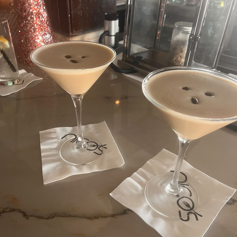 Nico's - His & Hers Espresso martini - New American Near Me - Long Beach, California Nico's - His & Hers Espresso martini - New American Near Me - Long Beach, California