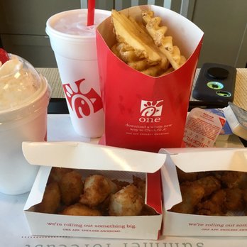 Chick-fil-A - Free milkshake(CFA card) & 2 free 8 count nuggets!!! Mondays @ this location only! $2.11 for all of this! - Fast Food Near Me - Virginia Beach, Virginia