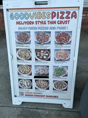 Menu photo 2 Good Vibes Pizza Torrance, CA Menu photo 2 Good Vibes Pizza Torrance, CA