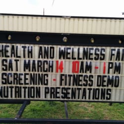 Keller Senior Activity Center - Upcoming event. Picture taken 2/20/2015.
