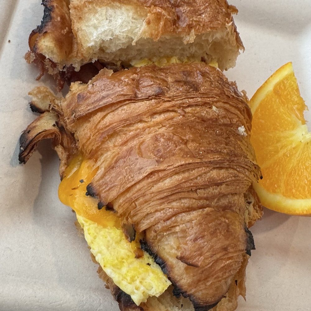 Old Mill Cafe - Egg croissant - Coffee & Tea Near Me - Ellicott City, Maryland