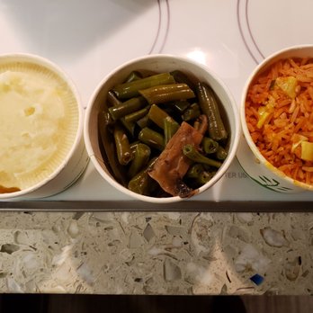 Poulette - Midtown East - Sides - Mashed Potatoes, String Beans/Mushrooms, Rice n Veggies - French Near Me - New York, New York Poulette - Midtown East - Sides - Mashed Potatoes, String Beans/Mushrooms, Rice n Veggies - French Near Me - New York, New York