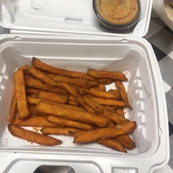 California Fish Grill - Sweet potato fries looked like a kid's portion - Seafood Near Me - Riverside, California