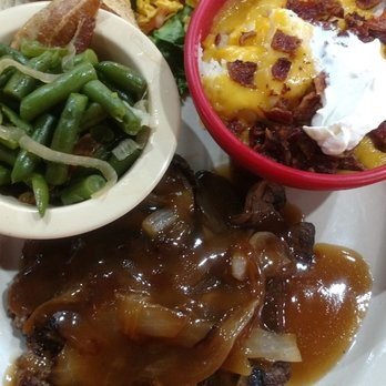 Ranch House Burgers - Hamburger steak plate - Burgers Near Me - Weslaco, Texas