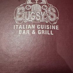 Bugsy's Italian Cuisine - Menu
