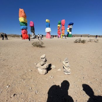 Seven Magic Mountains - Beautiful view. - Public Art Near Me - Las Vegas, Nevada