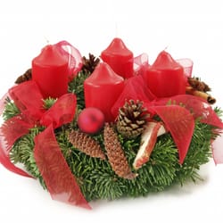 Blumen Meister - Grosse Auswahl an Adventskränzen www.blumenmeister.com
