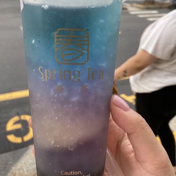 Spring Tea - Galaxy before being mixed. - Bubble Tea Near Me - Orlando, Florida Spring Tea - Galaxy before being mixed. - Bubble Tea Near Me - Orlando, Florida