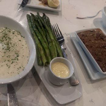 Ruth's Chris Steak House - GARLIC MASHED GRILLED ASPARAGUS SWEET POTATO CASSEROLE - Steakhouses Near Me - Del Mar, California Ruth's Chris Steak House - GARLIC MASHED GRILLED ASPARAGUS SWEET POTATO CASSEROLE - Steakhouses Near Me - Del Mar, California