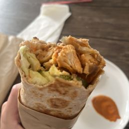 Chicken Tikka Masala Wrap