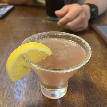 Big River Grill - Refreshing lemon cocktail. Was very sweet. - American Near Me - Stevenson, Washington