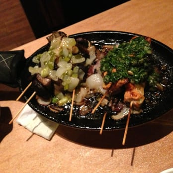 Lola - Salmon kebabs - Greek Near Me - Seattle, Washington