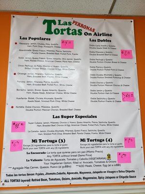 Menu photo 5 Las Tortas Perronas Houston, TX Menu photo 5 Las Tortas Perronas Houston, TX