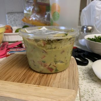 Baja Ranch Market - Home made guacamole, funny green color, did not taste like avocados - Grocery Near Me - Pasadena, California