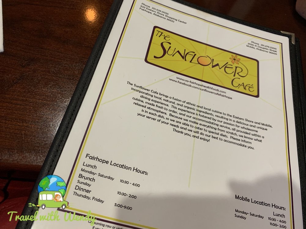 The Sunflower Cafe' Logo