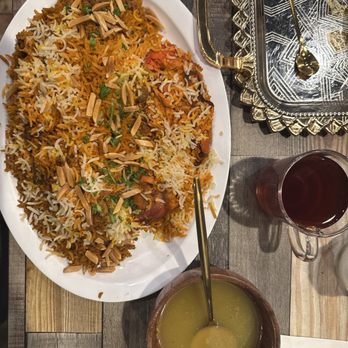Retaj Restaurant - Zarbian Meat with Chicken, Lamb Broth, Tea - Arabic Near Me - Houston, Texas Retaj Restaurant - Zarbian Meat with Chicken, Lamb Broth, Tea - Arabic Near Me - Houston, Texas