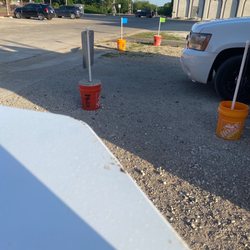 SnoBall Gainesville - Cute flag decorations