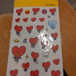 Tokyo - BT21 Kim Taehyung (V) Clear Stickers