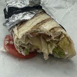 Amato's Italian Sandwich Shop of Norway - Chicken salad wrap. Awesome!