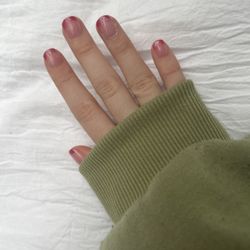 Davidson Nail Spa - Red nails