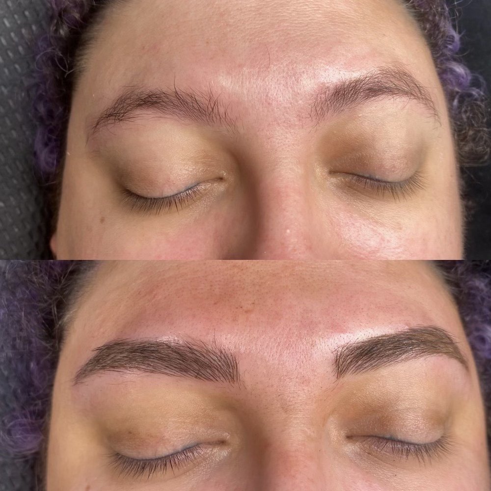 Microblading before and after Microblading before and after