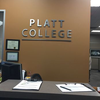 Platt College - Admin front desk area with logo - Colleges & Universities Near Me - Riverside, California Platt College - Admin front desk area with logo - Colleges & Universities Near Me - Riverside, California