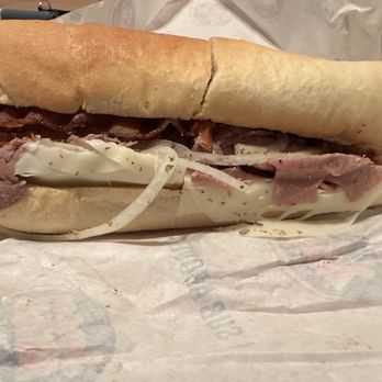 Jersey Mike's Subs - Roast Beef and Provolone, add bacon - Fast Food Near Me - Mobile, Alabama