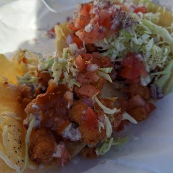 Mariscos El Sinaloco - Breaded shrimp tostada - Seafood Near Me - Phoenix, Arizona