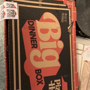 Pizza Hut - The big dinner box. 8/17/21 - Pizza Near Me - Madera, California