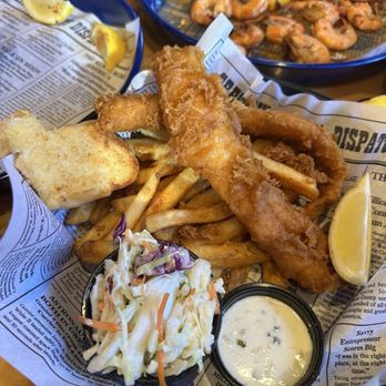 Bubba Gump Shrimp - Fish & Chips (not that good) - Seafood Near Me - Anaheim, California Bubba Gump Shrimp - Fish & Chips (not that good) - Seafood Near Me - Anaheim, California