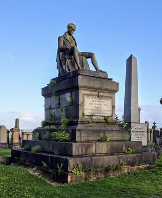 The Glasgow Necropolis by null