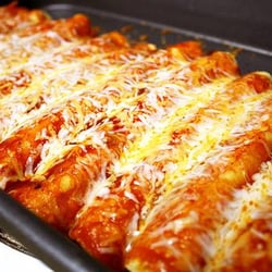 Public Market - Chicken enchiladas!