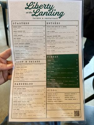 Menu photo 1 Liberty At The Landing Braintree, MA Menu photo 1 Liberty At The Landing Braintree, MA