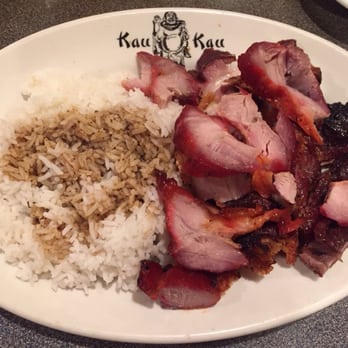 Kau Kau Barbeque - The BBQ Combination Rice for $9.00 Some of the best BBQ pork I've ever had - Barbeque Near Me - Seattle, Washington Kau Kau Barbeque - The BBQ Combination Rice for $9.00 Some of the best BBQ pork I've ever had - Barbeque Near Me - Seattle, Washington