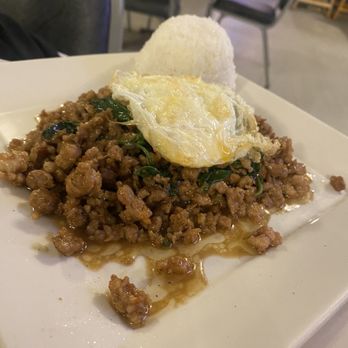 Newch's Eatery - Holy basil stir fry - Thai Near Me - Wausau, Wisconsin
