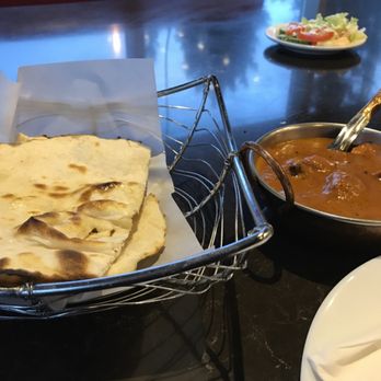 Indian Hero - The butter chicken was tasty, the naan bread was average at best. - Indian Near Me - Woodbridge, Ontario