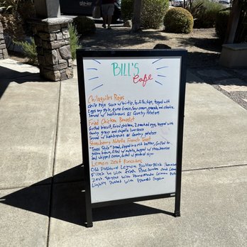 Bill's Cafe - Special Menu (it rotates every now and then) - Breakfast & Brunch Near Me - San Jose, California Bill's Cafe - Special Menu (it rotates every now and then) - Breakfast & Brunch Near Me - San Jose, California