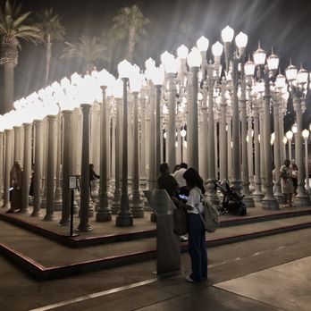 Urban Light at LACMA - From Afar - Museums Near Me - Los Angeles, California Urban Light at LACMA - From Afar - Museums Near Me - Los Angeles, California