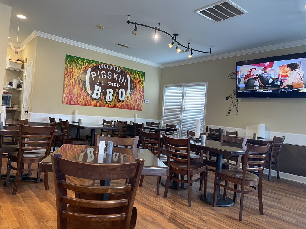 Pigskin All Sports Bbq Logo