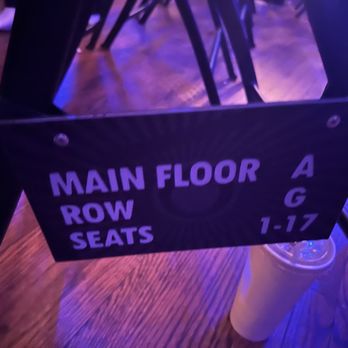 The Fillmore - Main Floor A - Row G - Music Venues Near Me - Detroit, Michigan The Fillmore - Main Floor A - Row G - Music Venues Near Me - Detroit, Michigan