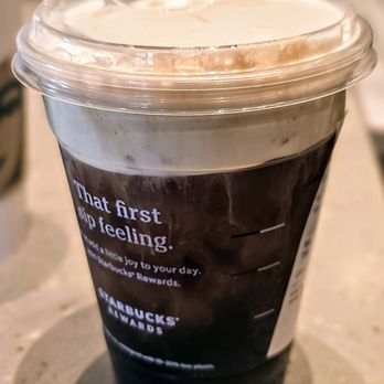 Starbucks - Vanilla Sweet Cream Cold Foam Cold Brew at Starbucks Mesquite Sandhill Blvd. - Coffee & Tea Near Me - Mesquite, Nevada Starbucks - Vanilla Sweet Cream Cold Foam Cold Brew at Starbucks Mesquite Sandhill Blvd. - Coffee & Tea Near Me - Mesquite, Nevada