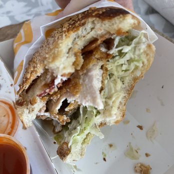 Starbird Chicken - Cali Dutch Crunch sandwich without tomatoes - Chicken Shop Near Me - Campbell, California