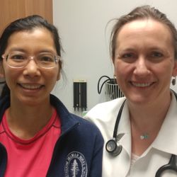 Arizona Pulmonary Specialists - My very HAPPY wife and Dr. Anna Boron.